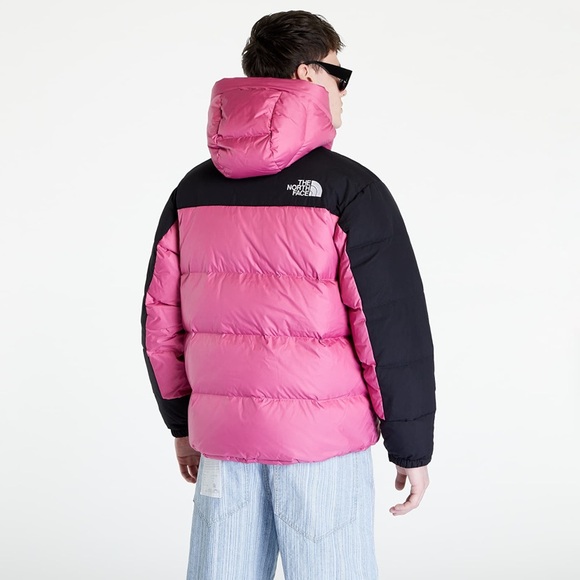 Mens THE NORTH FACE HMLYN Down Parka Jacket Red Violet - Picture 4 of 15